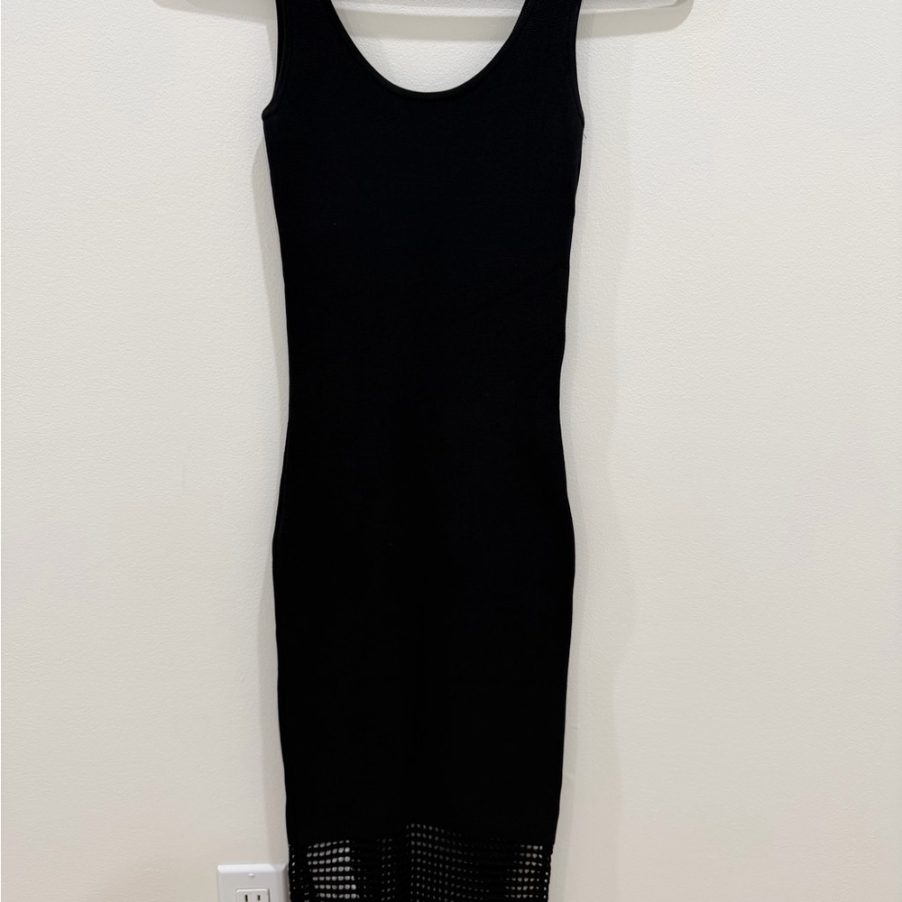 Black Knit Dress